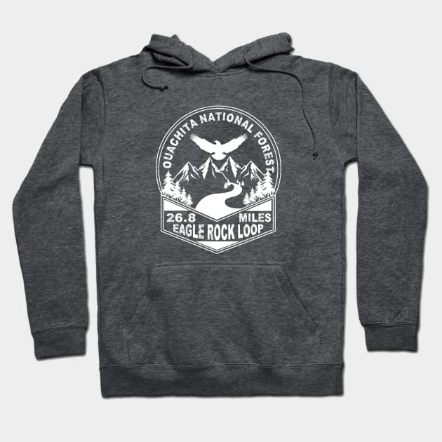 Eagle Rock Loop Ouachita National Forest Hoodie by LostOnTheTrailSupplyCo